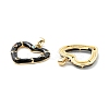 Rack Plating Brass Micro Pave Colorful Cubic Zirconia Pendants KK-D073-07G-05-2