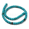 Natural Howlite Beads Strands G-B049-C01-05A-3