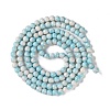 Baking Paint Glass Bead Strands GLAA-H031-01A-10-3