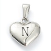 304 Stainless Steel Pendants STAS-P278-01N-P-1