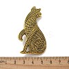 Persian Cat Alloy Brooches JEWB-Q004-03AG-6