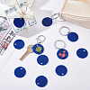 Opaque Acrylic Pendants SACR-WH0006-32A-01-4