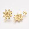 304 Stainless Steel Stud Earring Findings STAS-T045-17G-1
