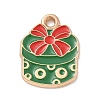 Christmas Alloy Enamel Pendants LS-ENAM-K074-01G-05-1