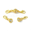 1Pc Alloy Crystal Rhinestone Magnetic Clasps LS-ALRI-YW0001-11G-1