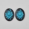 Resin Cabochons CRES-WH0018-02E-1