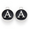 Platinum Plated Alloy Charms ENAM-S118-02A-P-1