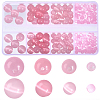 190Pcs 4 Styles Cat Eye Beads GLAA-PA0001-40A-1