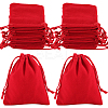 Rectangle Velvet Drawstring Pouches TP-BBC0001-06B-1