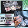 30Pcs Plastic Boxes CON-SP0001-04-6