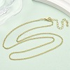 1.5MM Brass Rolo Chain Necklaces NJEW-P339-06G-3