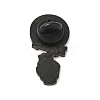 Black Alloy Brooches JEWB-R272-01A-3