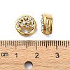 Ion Plating(IP)  304 Stainless Steel Slide Charms STAS-C089-06C-G-3