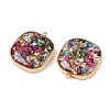 304 Stainless Steel Pendants STAS-C146-02G-03-2