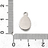 304 Stainless Steel Pendants STAS-Z163-14P-3