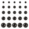 100Pcs 5 Styles Opaque Acrylic Beads MACR-TADJ0001-12B-1