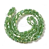 Electroplate Glass Beads Strands EGLA-D031-01-3