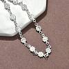 304 Stainless Steel Link Bracelets BJEW-Z132-02P-3