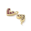 Brass Micro Pave Cubic Zirconia Charms LS-RB-I078-66G-NR-1-2