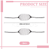 Polyester Lace Face Veil Mask AJEW-WH0518-72-2