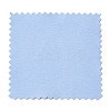 Faux Suede Fabric Square Silver Polishing Cloth AJEW-G004-03A-1
