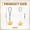 2Pcs Agate Mobile Straps HJEW-LP0001-46C-2
