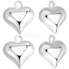 10Pcs Rack Plating Brass Pendants KK-BBC0017-36B-1