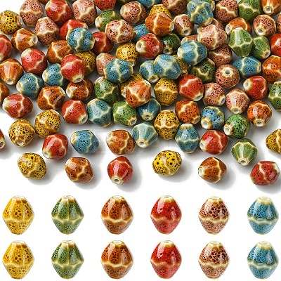 20Pcs Handmade Porcelain Beads PORC-YW0001-53A-1