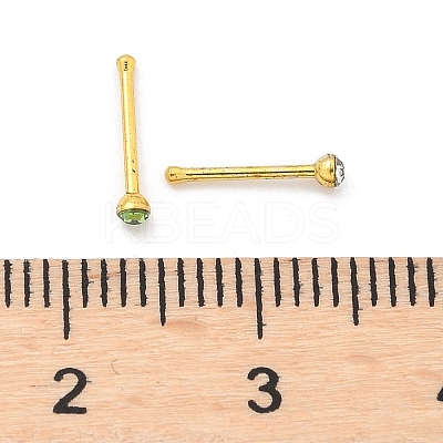 316L Surgical Stainless Steel Nose Studs Nose Piercing Jewelry AJEW-P063-02-2mm-1