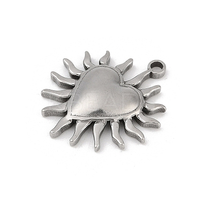 304 Stainless Steel Pendants STAS-D366-01K-P-1