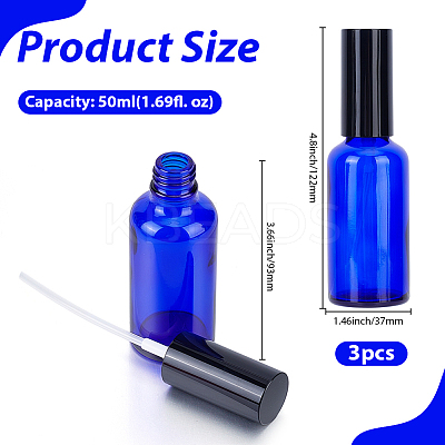 Glass Essential Oil Empty Spray Bottles MRMJ-GF0001-69B-1
