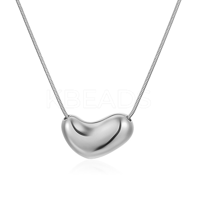 Non-Tarnish 304 Stainless Steel Pendant Necklaces LS-NJEW-G120-03P-1