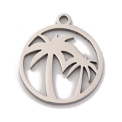 Non-Tarnish 201 Stainless Steel Pendants LS-STAS-U016-07P-1