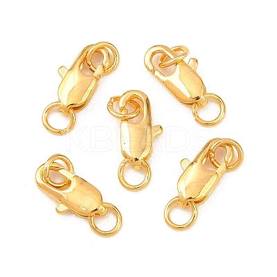 Brass Lobster Claw Clasps LS-X-KK-KK801-G-1