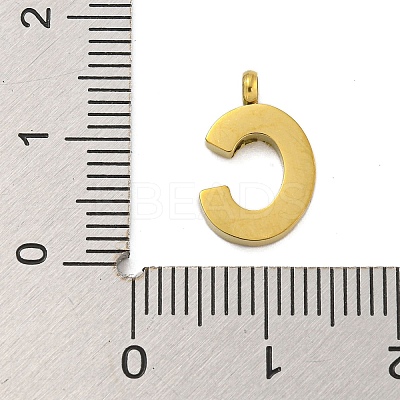 Ion Plating(IP) 304 Stainless Steel Charms STAS-G345-01G-C-1