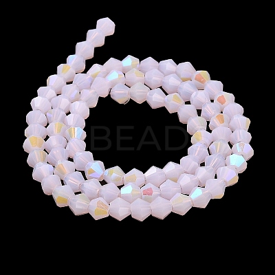 Imitation Jade Electroplate Glass Beads Strands LS-EGLA-A039-J4mm-L02-1