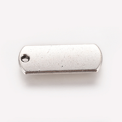 Tibetan Style Alloy Inspirational Message Pendants TIBEP-YW0001-01C-1