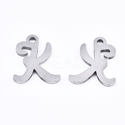 Non-Tarnish 201 Stainless Steel Charms STAS-T044-217P-K-1