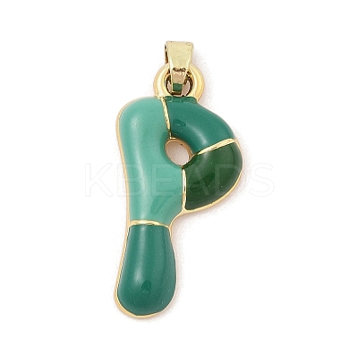 Alloy Enamel Pendants ENAM-S023-01G-P-1