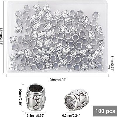 Tibetan Style Zinc Alloy Beads TIBEB-CA0001-14-1