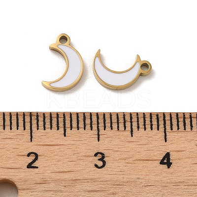 Ion Plating(IP) 316L Surgical Stainless Steel Charms STAS-D035-10G-1
