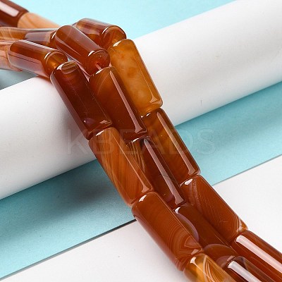 Natural Agate Beads Strands G-H295-E01-05-1