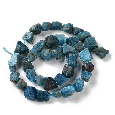 Raw Rough Natural Apatite Beads Strands G-B065-C21-1