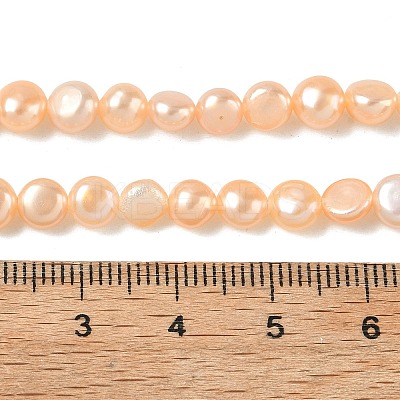 Natural Cultured Freshwater Pearl Beads Strands PEAR-C004-21B-1