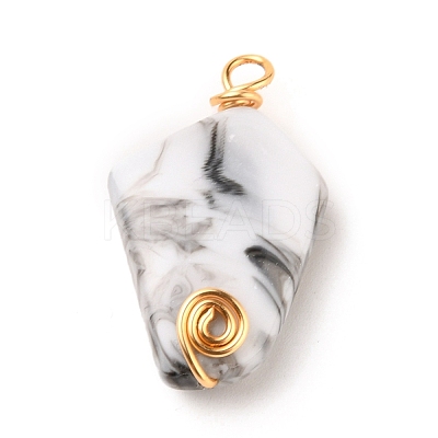 Acrylic Pendants PALLOY-JF00495-1