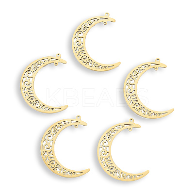 Ion Plating(IP) 201 Stainless Steel Pendants LS-STAS-N098-111LG-1