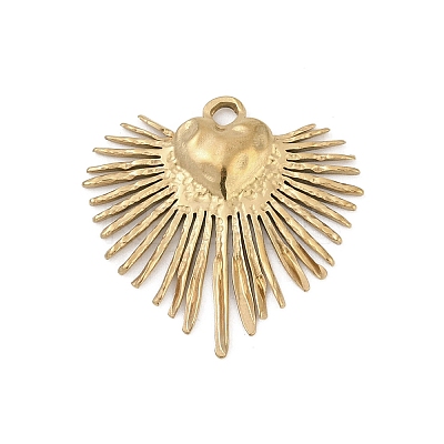 304 Stainless Steel Pendants STAS-D366-01E-G-1