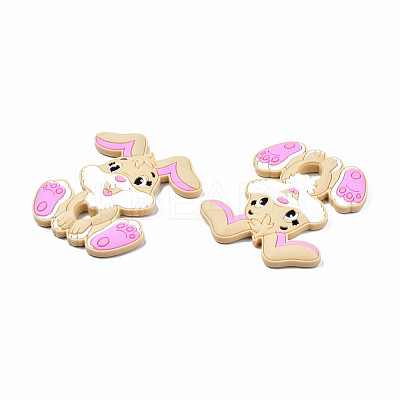 Food Grade Eco-Friendly Silicone Focal Beads SIL-N002-14B-1