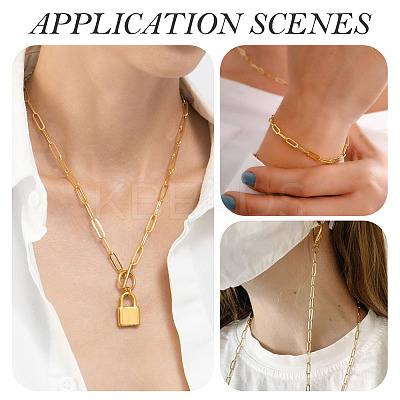 DIY Chain Bracelet Necklace Making Kit DIY-TA0005-84-1