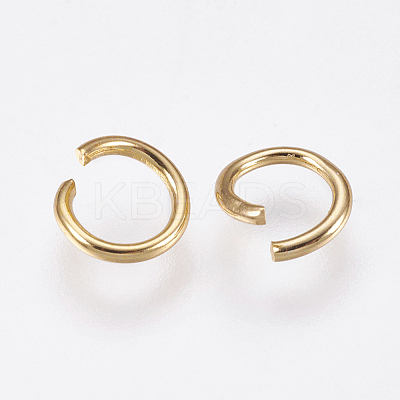 304 Stainless Steel Open Jump Rings X-STAS-F084-30G-1